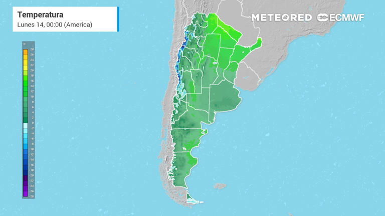 El frío empieza a ceder y anticipan tardes de hasta 25 °C
